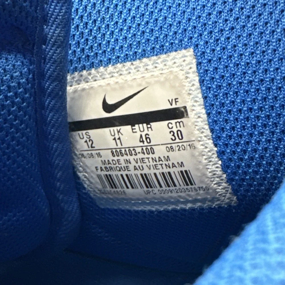Nike Air Force 1 High 07 LV8 Sneakers Mens Size 12 Hyper Cobalt Gum 806403-400